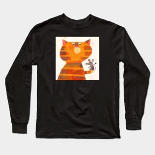 Cat and Banjomouse Long Sleeve T-Shirt